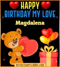 Gif Happy Birthday My Love Magdalena